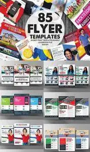 CreativeMarket - 85 Corporate Business Flyers Bundle