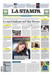 La Stampa Roma - 18 Gennaio 2024