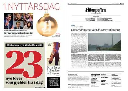 Aftenposten – 01. januar 2018