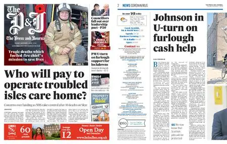 The Press and Journal Highlands and Islands – November 03, 2020