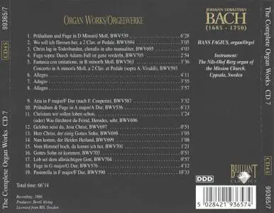 J.S.Bach - The Complete Organ Works CD 7 - Hans Fagius