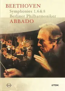 Beethoven: Symphonies 1, 6 & 8 - Berliner Philarmoniker, Abbado (DVD)