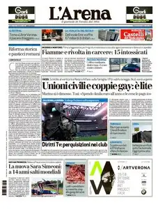 L'Arena - 13 Ottobre 2015