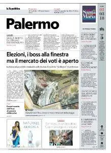 la Repubblica Palermo - 1 Marzo 2018