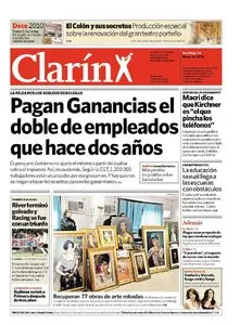 Diário Clarin 16 de mayo de 2010 - Argentina
