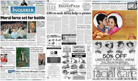Philippine Daily Inquirer – September 01, 2009