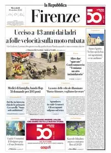 la Repubblica Firenze - 18 Ottobre 2023