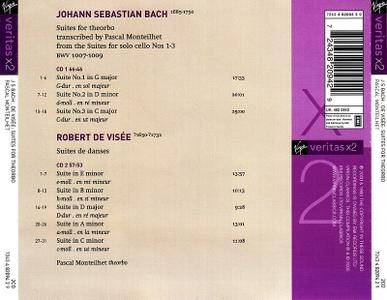 Pascal Monteilhet - Bach: Suites for theorbo; De Visee: Suites de danses (2005)