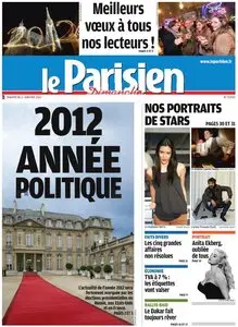 Le Parisien & Journal de Paris du Dimanche 1er Janvier 2012