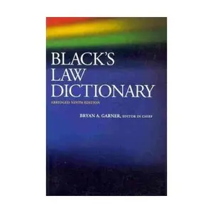Black's Law Dictionary, Abridged, 9th