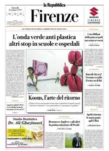 la Repubblica Firenze – 20 giugno 2019