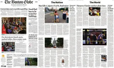 The Boston Globe – August 15, 2022