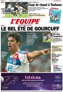 L'Equipe Edition du Samedi 18 Aout 2012