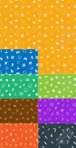 Seamless Icon Photoshop Patterns