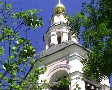 Church topic. Danilov monastery in spring. Moscow