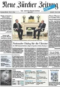 Neue Zürcher Zeitung vom 08 Mai 2014