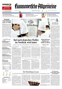 Hannoversche Allgemeine Zeitung - 18.08.2014