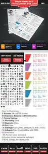 GraphicRiver - Simple Resume 2 + Cover Letter A4 and US Letter