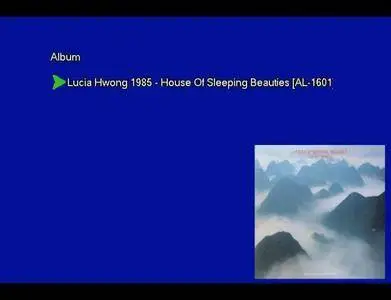 Lucia Hwong - House Of Sleeping Beauties (1985) [Vinyl Rip 16/44 & mp3-320 + DVD] Re-up