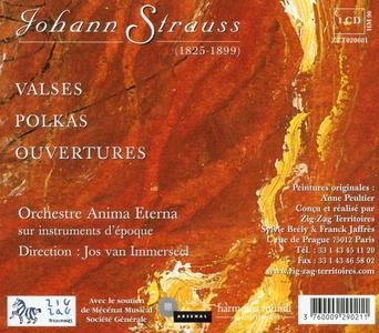 Jos van Immerseel, Orchestra Anima Eterna - Johann Strauss: Valses, Polkas, Ouvertures (2002)