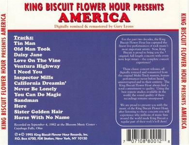 King Biscuit Flower Hour Presents: America in Concert