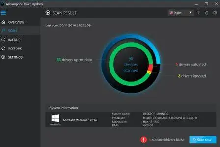 Ashampoo Driver Updater 1.0.0.19462 Multilingual