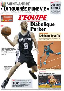 L'Equipe - Mercredi 29 Mai 2013