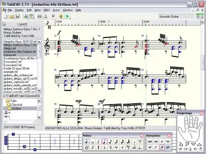TablEdit 2.75 Portable