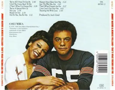 Johnny Mathis & Deniece Williams - That's What Friends Are For (1978) [1997, Reissue]