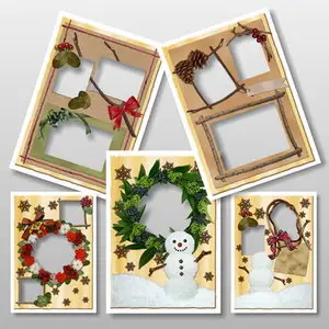 Scrap Frames - Christmas Memories Photo Album 2