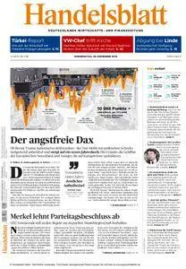 Handelsblatt - 08. Dezember 2016