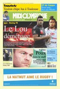 Midi Olympique Vert du 27 au 29 Janvier 2017
