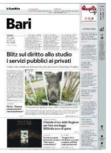 la Repubblica Bari - 15 Dicembre 2017