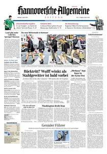 Hannoversche Allgemeine Zeitung - 09.01.2012