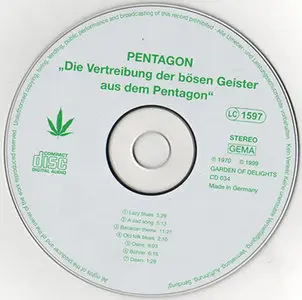 Pentagon - Die Vertreibung der Bösen Geister aus dem Pentagon (1970, CD Reissue 1999)