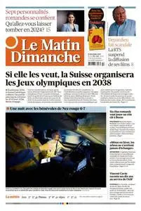 Le Matin Dimanche - 31 Décembre 2023