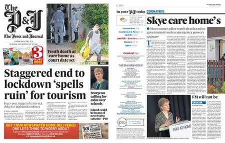 The Press and Journal Highlands and Islands – May 16, 2020