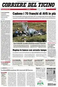 Corriere del Ticino - 29 Settembre 2016