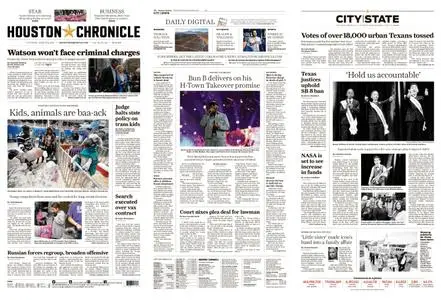 Houston Chronicle – March 12, 2022