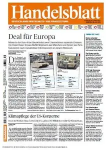 Handelsblatt - 28 Juli 2015