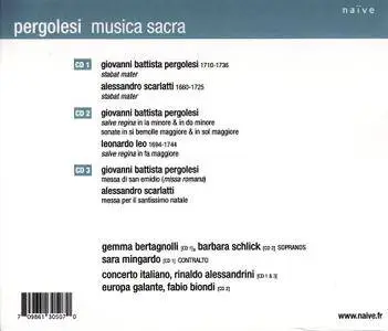 Rinaldo Alessandrini, Fabio Biondi - Giovanni Battista Pergolesi: Stabat Mater, Salve Regina, Messa di S. Emidio (2010)