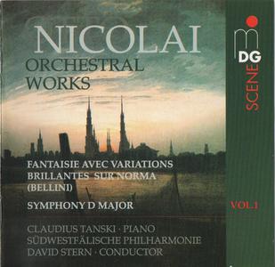 Claudius Tanski, Südwestfälische Philharmonie, David Stern - Nicolai: Orchestral Works (1998)