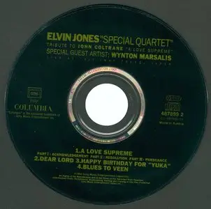 Elvin Jones "Special Quartet" - Tribute To John Coltrane: A Love Supreme (1994)