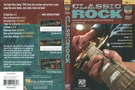 Guitar Play-Along: Volume 1 - Classic Rock [repost]