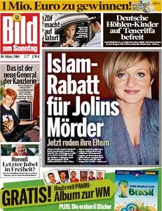 Bild am Sonntag, 30. März 2014