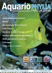 Aquariophylia September  2011 (Nr.8 Settembre 2011)