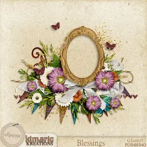 Srap Kit: Here Comes The Sun  & 3 Clusters: Blessings