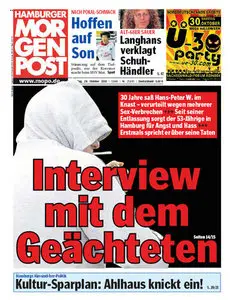 Hamburger Morgenpost vom 29 Oktober 2010