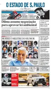 Jornal O Estado de São Paulo de março de 2012 - Sábado 