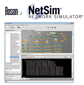 Boson Netsim Network Simulator 10.8.5652.27992